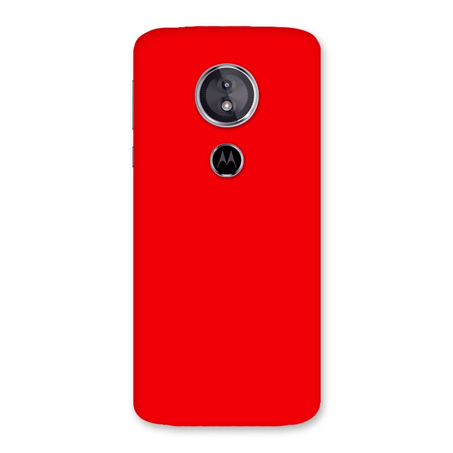 Bright Red Back Case for Moto E5