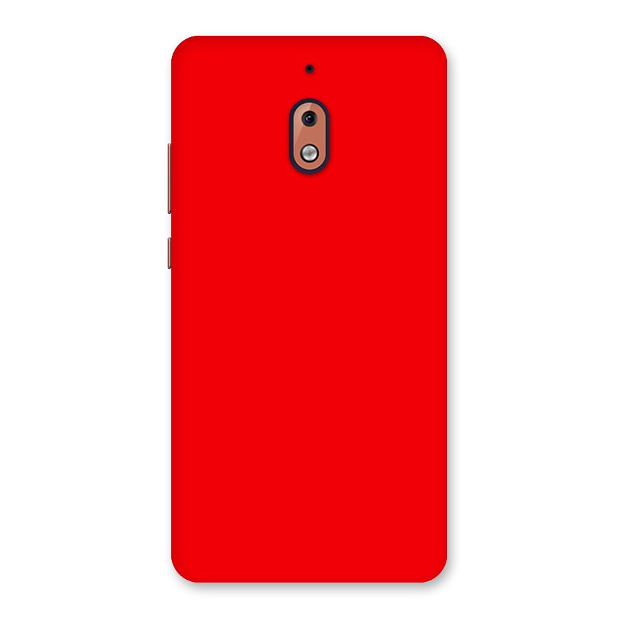 Bright Red Back Case for Nokia 2.1