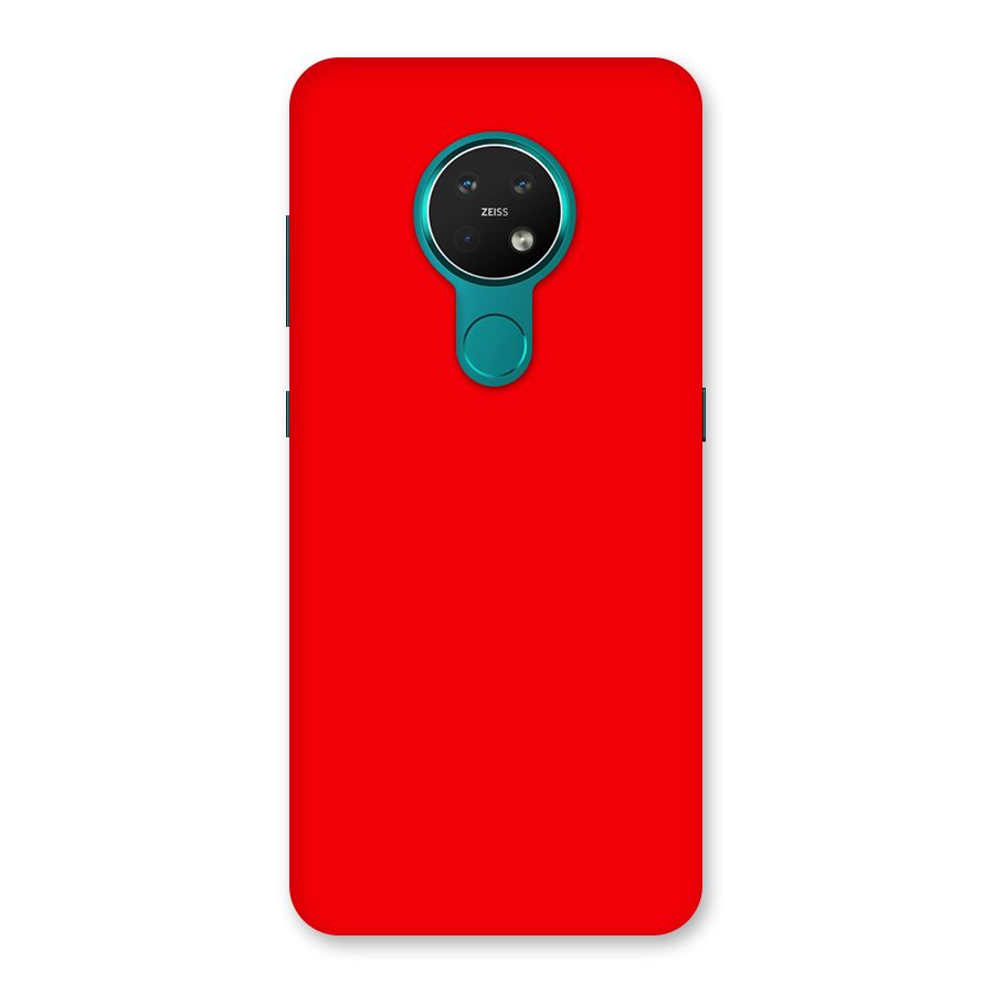 Bright Red Back Case for Nokia 7.2