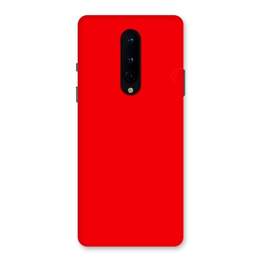 Bright Red Back Case for OnePlus 8
