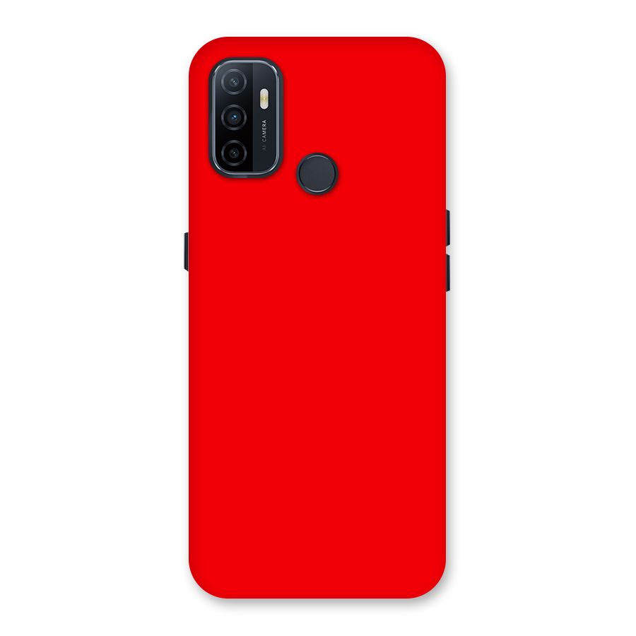 Bright Red Back Case for Oppo A32