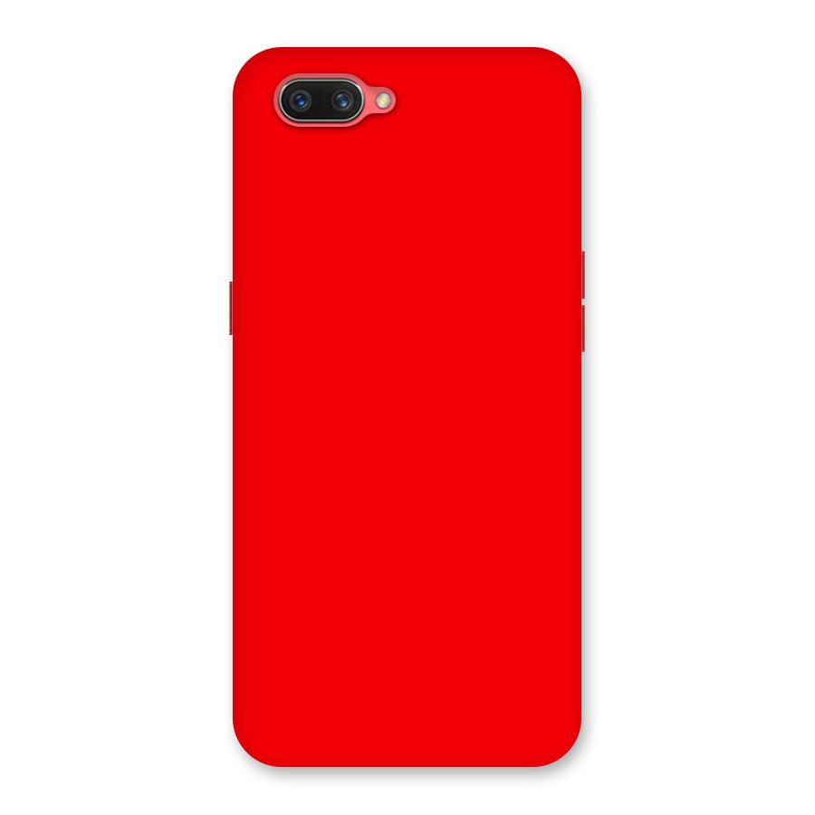 Bright Red Back Case for Oppo A3s