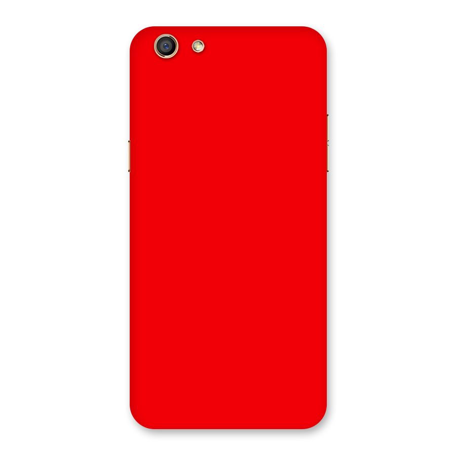 Bright Red Back Case for Oppo F3