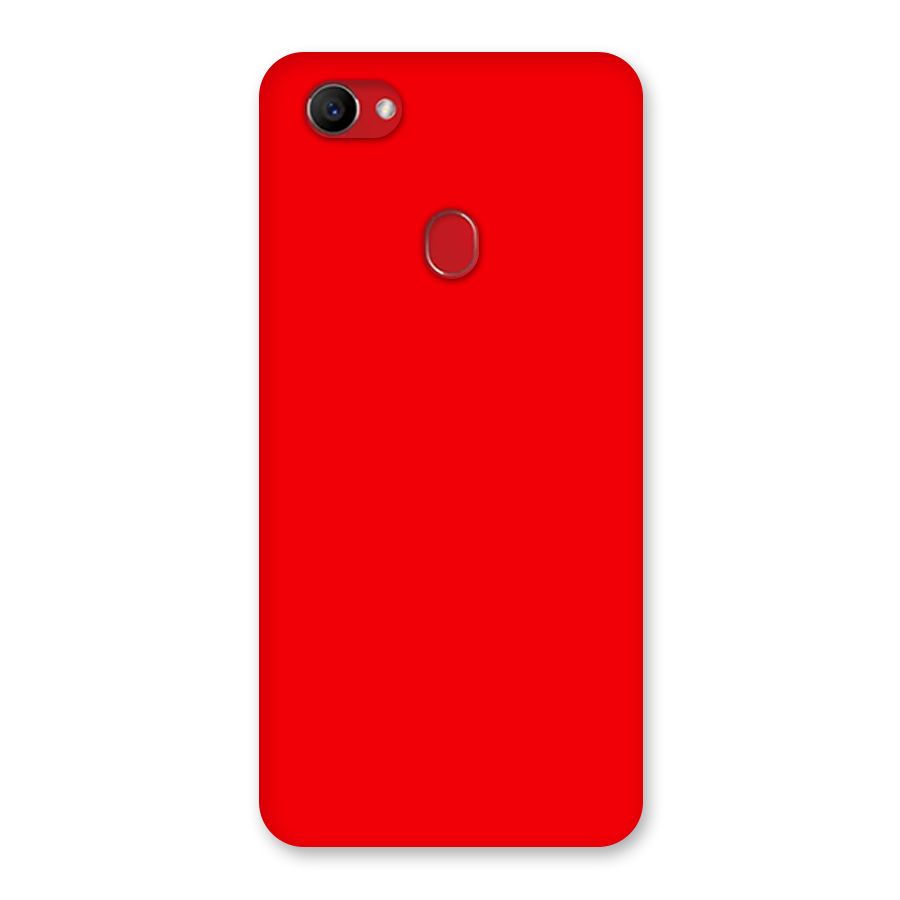 Bright Red Back Case for Oppo F7