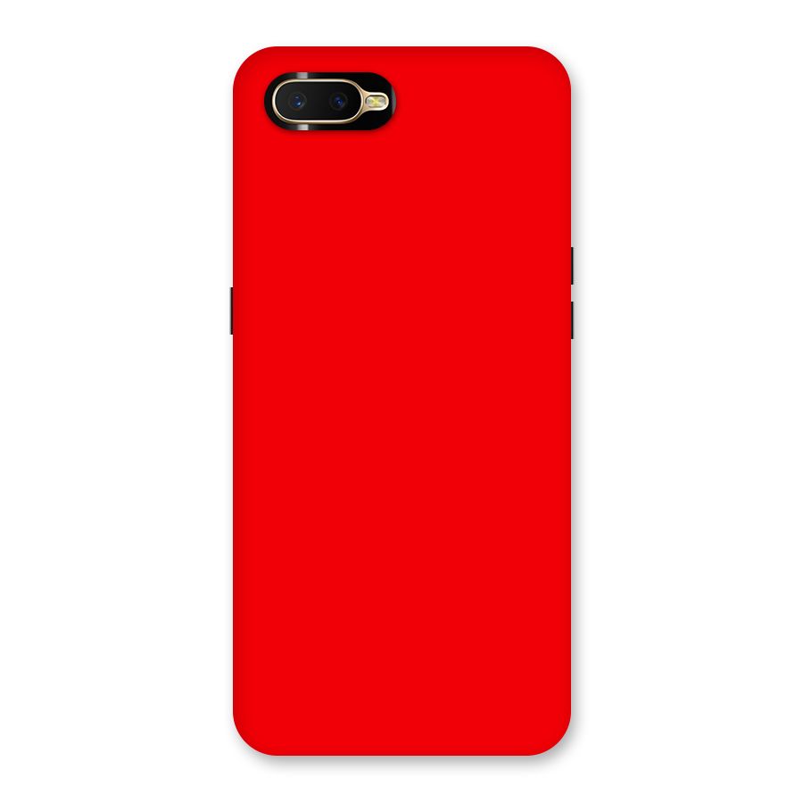 Bright Red Back Case for Oppo K1