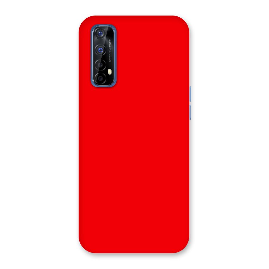 Bright Red Back Case for Realme 7