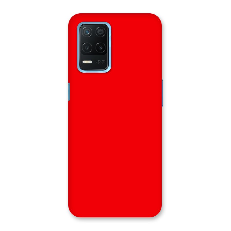 Bright Red Back Case for Realme 8 5G