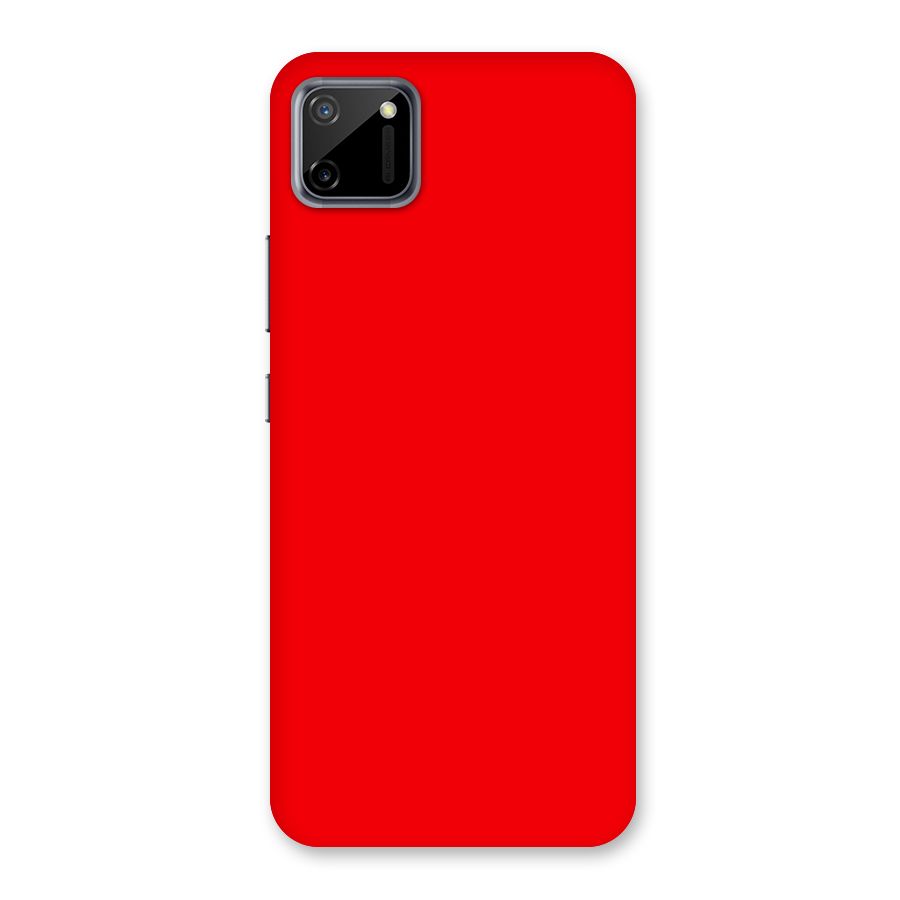Bright Red Back Case for Realme C11