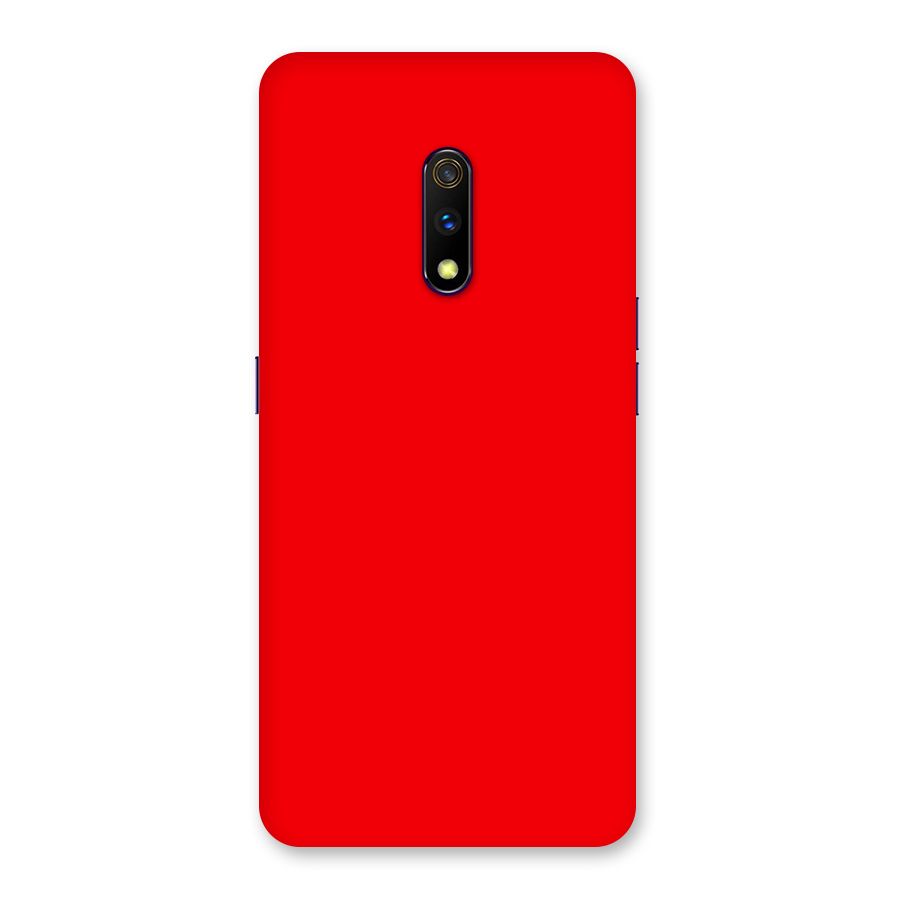 Bright Red Back Case for Realme X