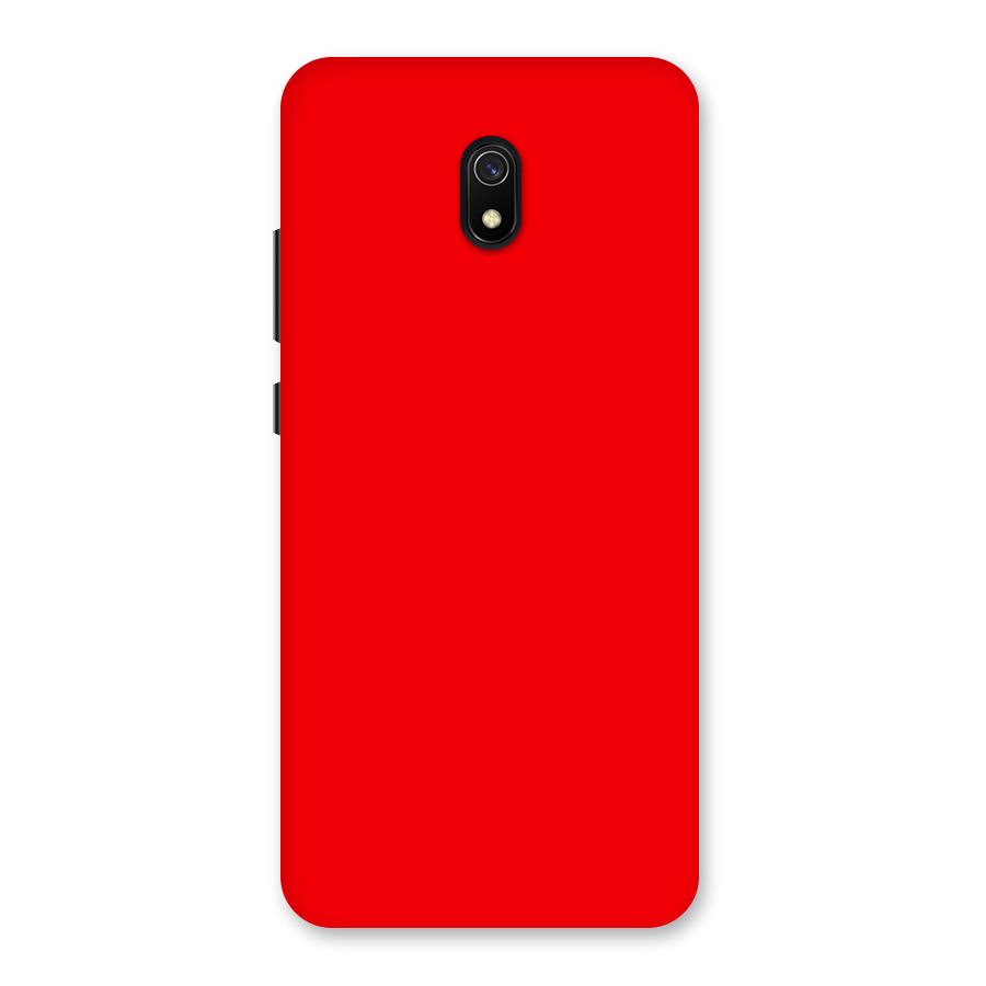 Bright Red Back Case for Redmi 8A