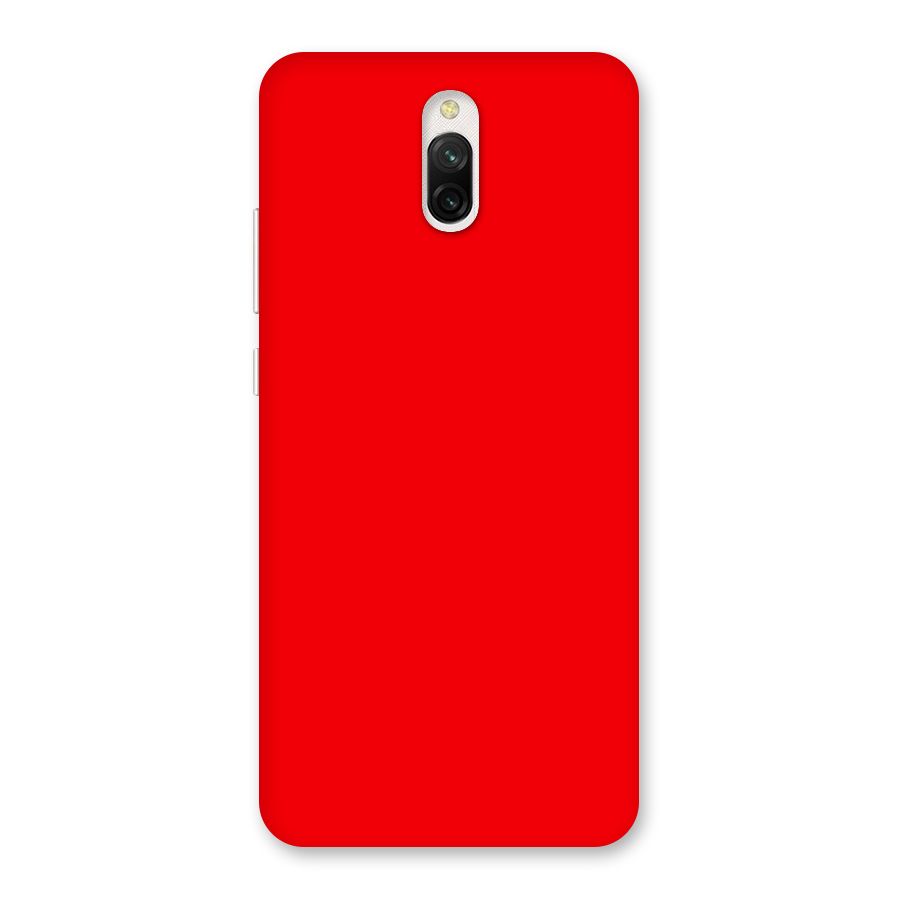 Bright Red Back Case for Redmi 8A Dual