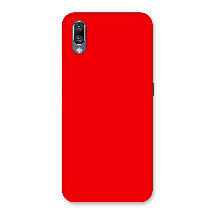 Bright Red Back Case for Vivo NEX