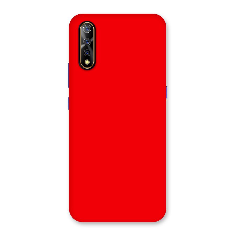 Bright Red Back Case for Vivo S1