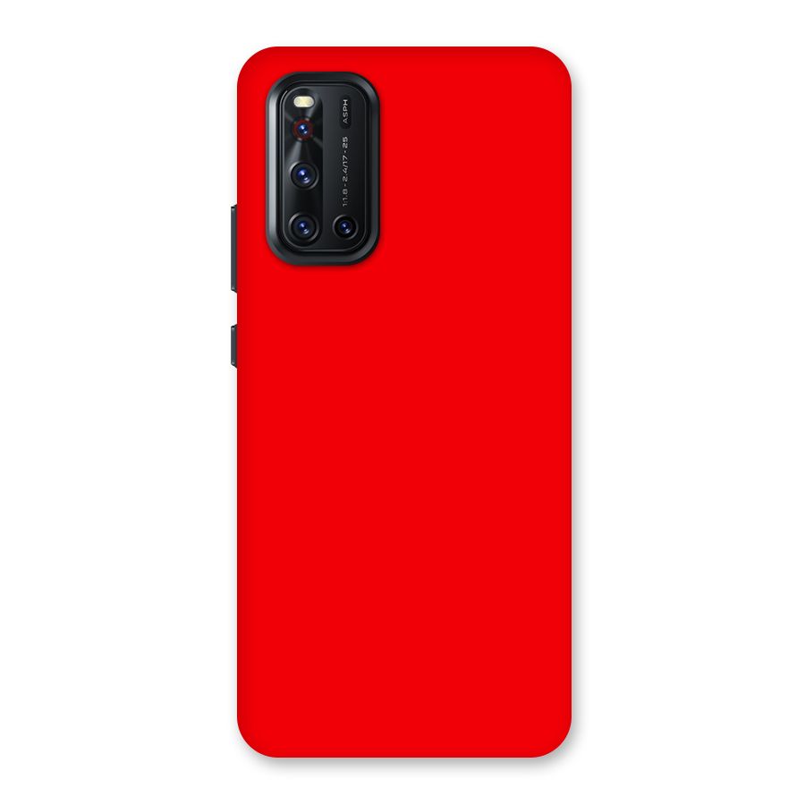 Bright Red Back Case for Vivo V19