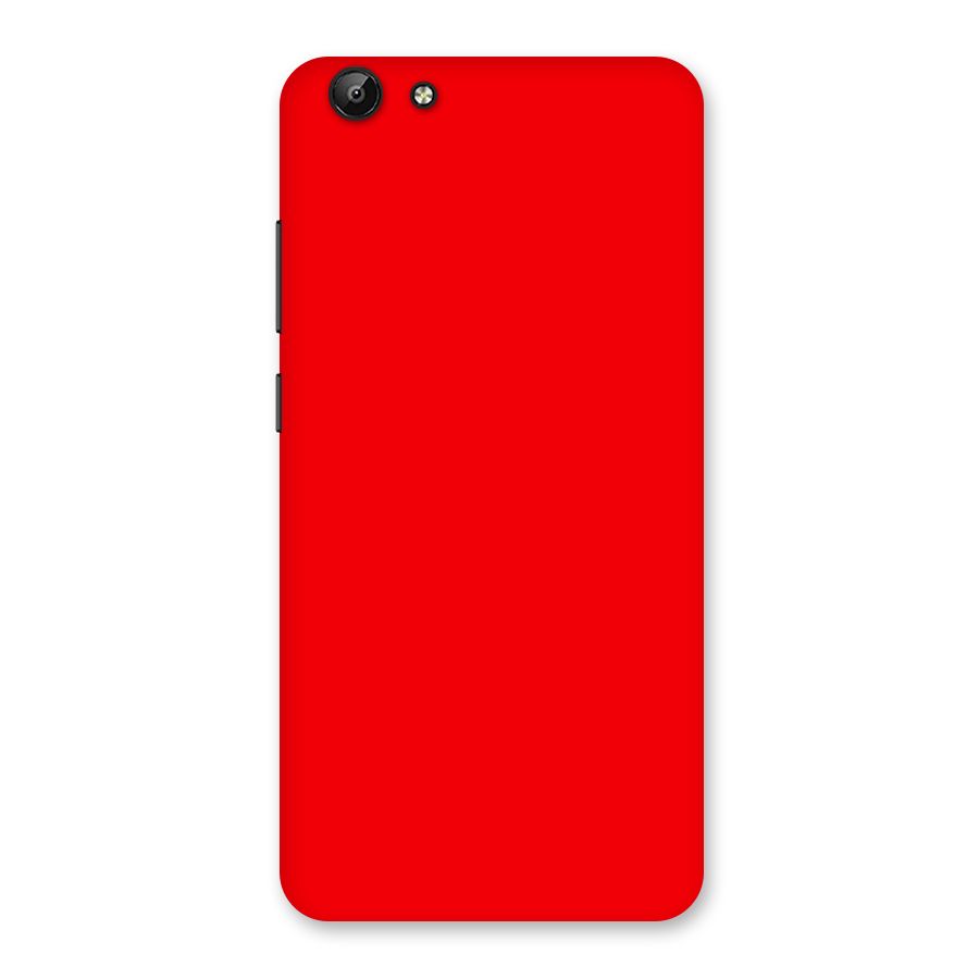 Bright Red Back Case for Vivo Y69