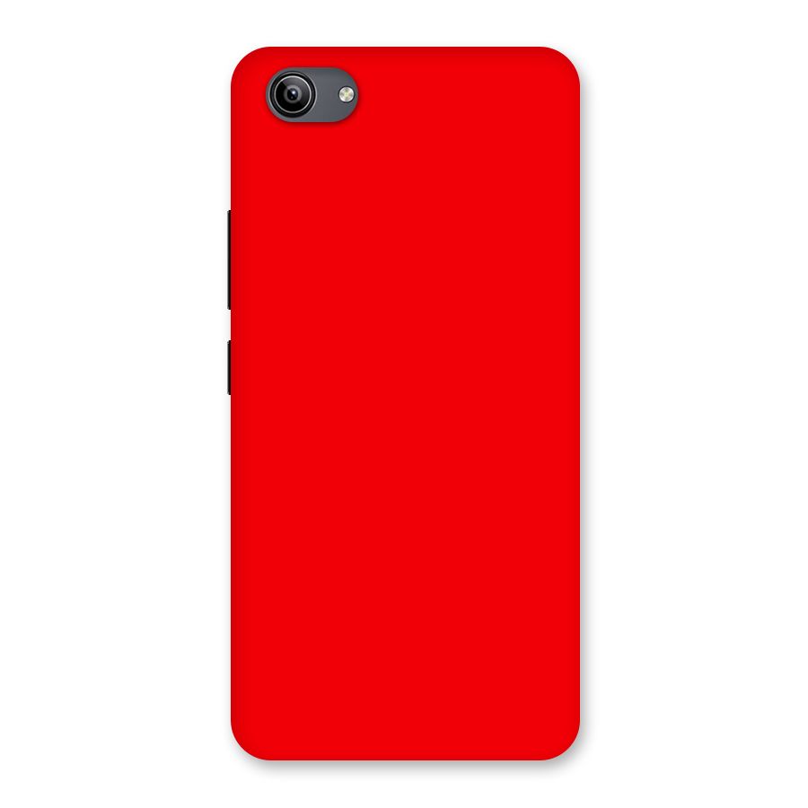 Bright Red Back Case for Vivo Y81i