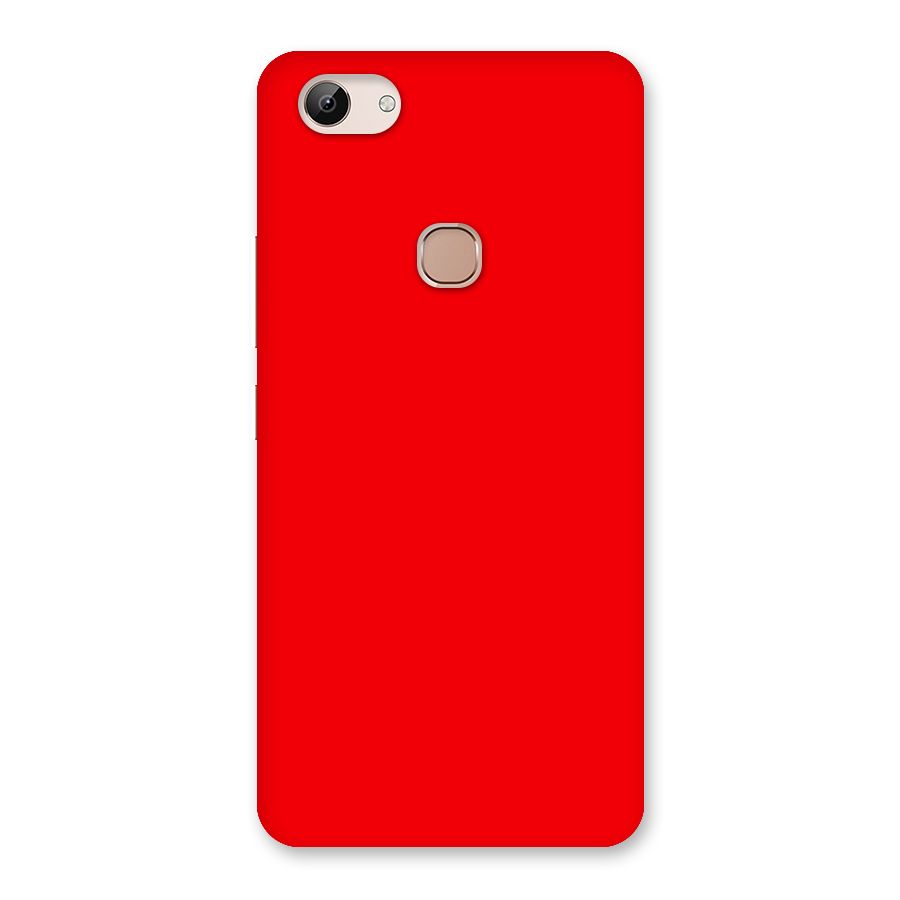 Bright Red Back Case for Vivo Y83