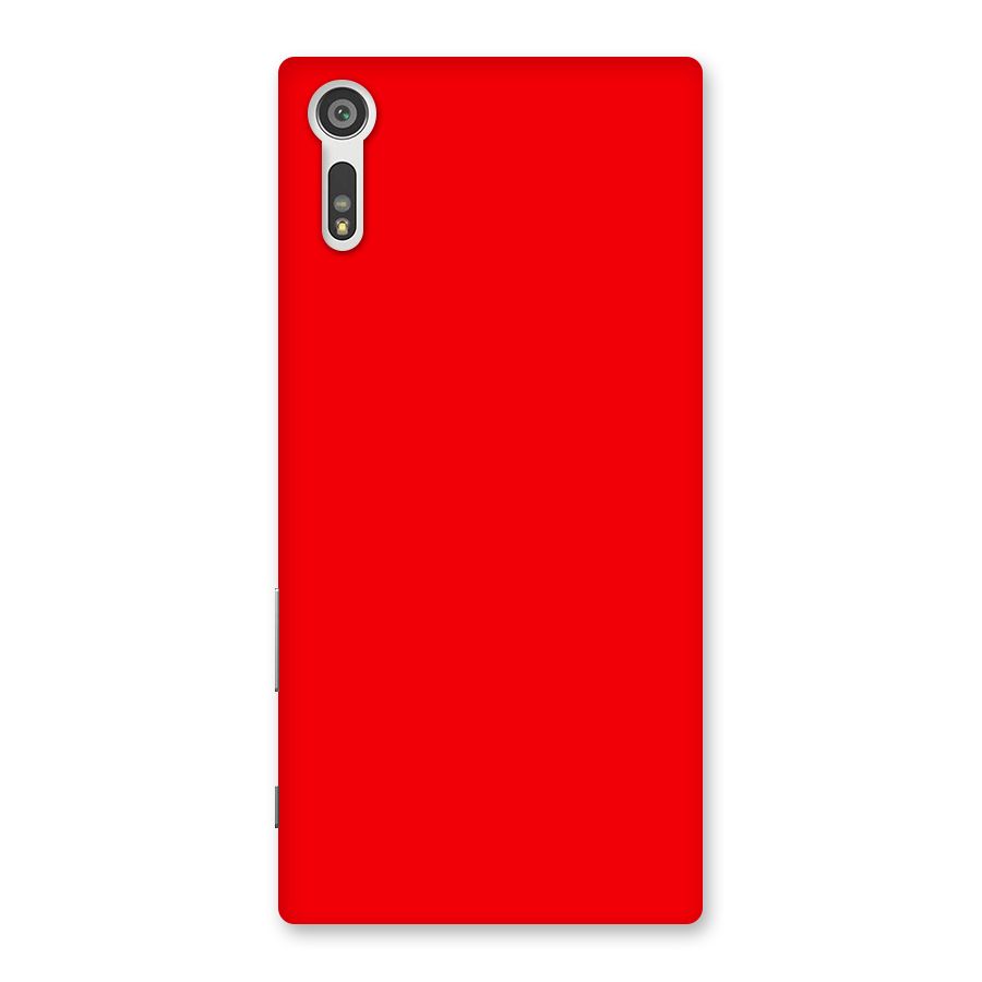 Bright Red Back Case for Xperia XZ