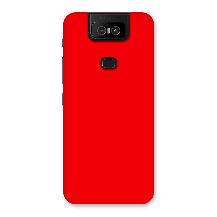 Bright Red Back Case for Zenfone 6z