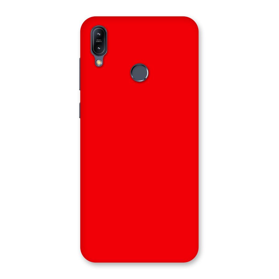 Bright Red Back Case for Zenfone Max M2
