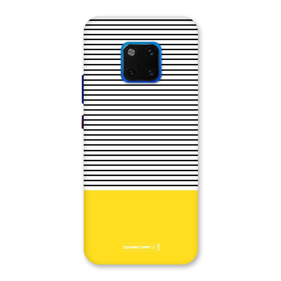 Bright Yellow Stripes Back Case for Huawei Mate 20 Pro