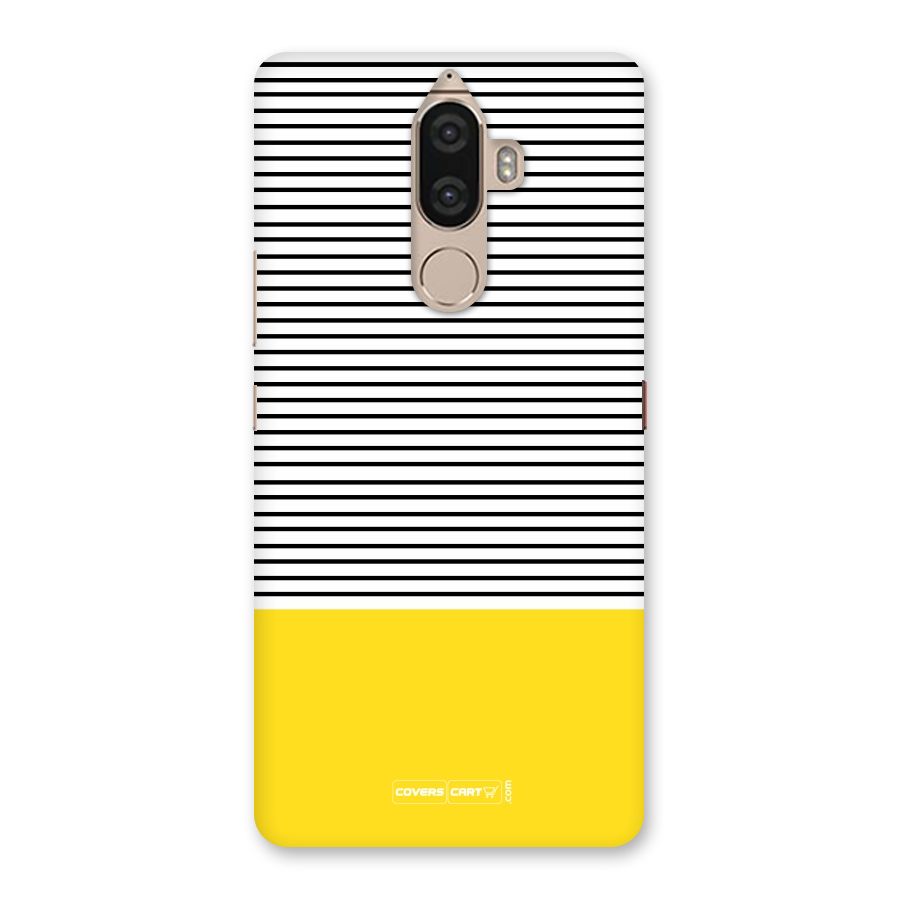Bright Yellow Stripes Back Case for Lenovo K8 Note