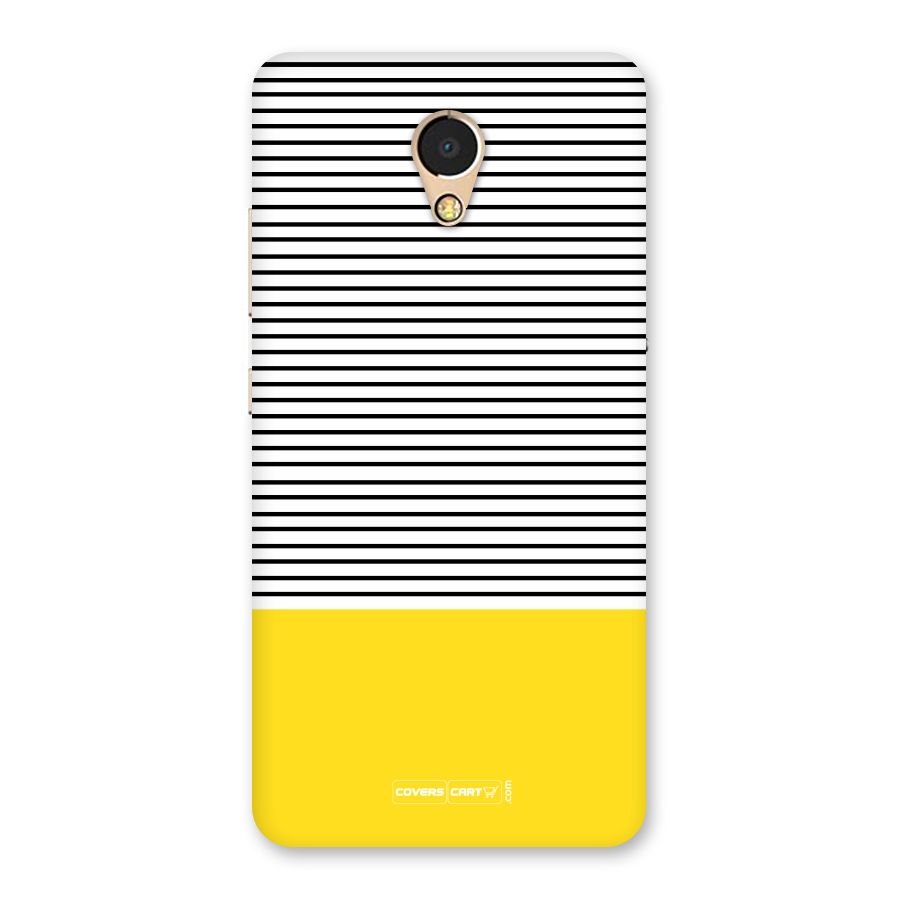 Bright Yellow Stripes Back Case for Lenovo P2