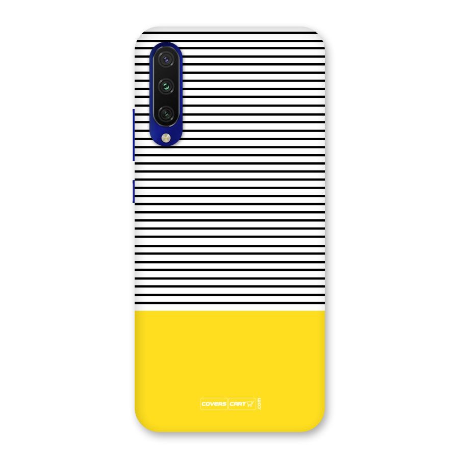 Bright Yellow Stripes Back Case for Mi A3