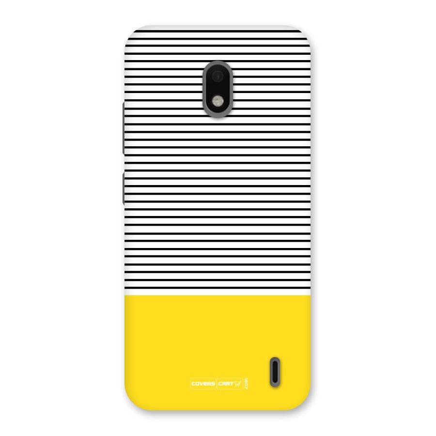Bright Yellow Stripes Back Case for Nokia 2.2
