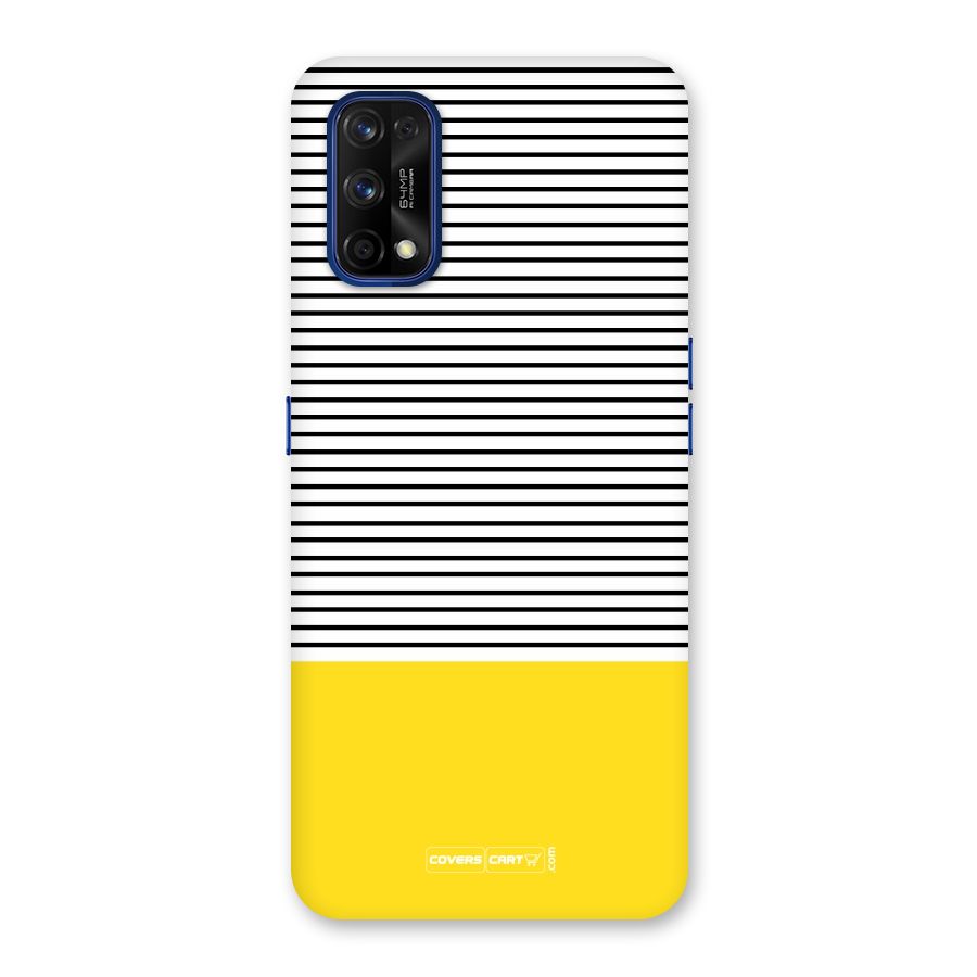 Bright Yellow Stripes Back Case for Realme 7 Pro