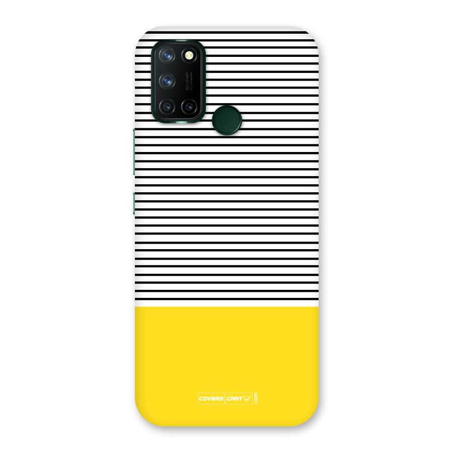 Bright Yellow Stripes Back Case for Realme 7i