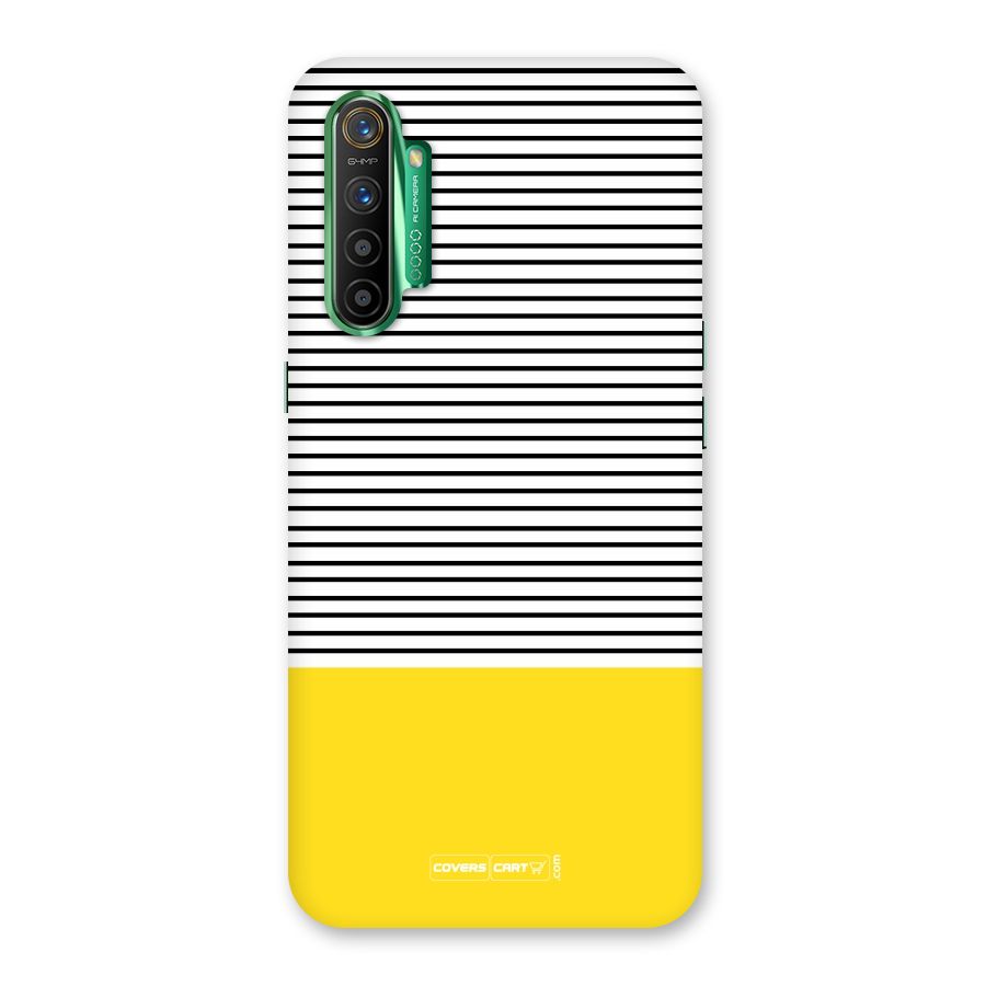 Bright Yellow Stripes Back Case for Realme X2