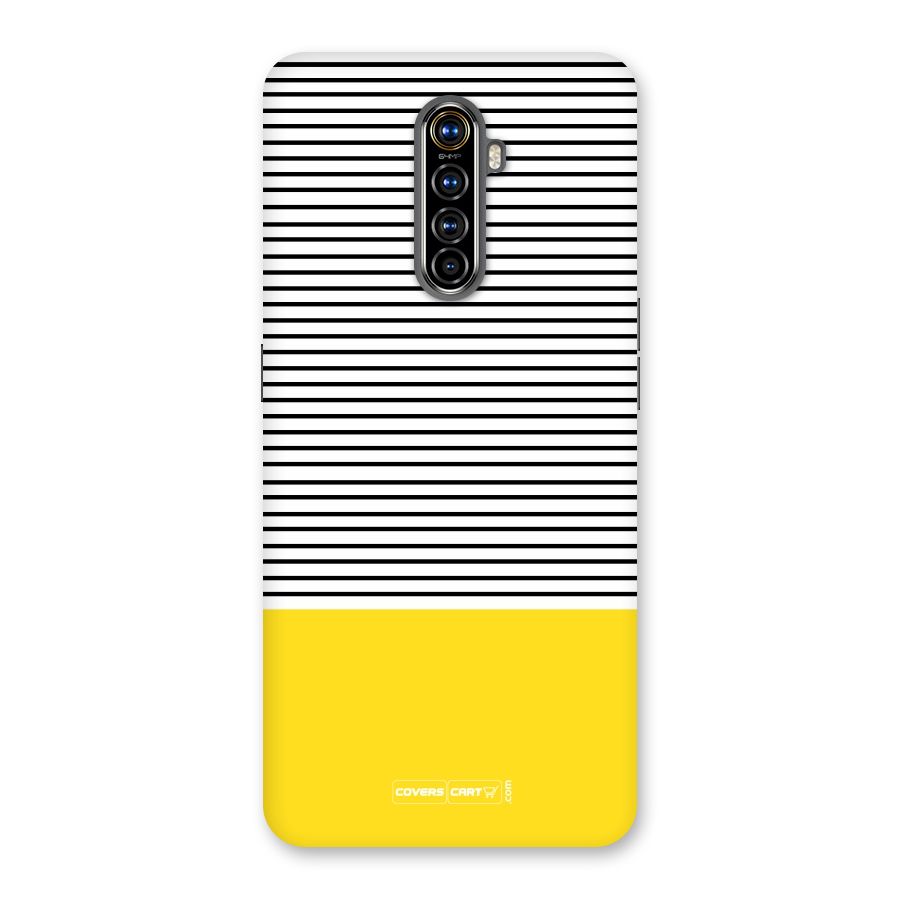 Bright Yellow Stripes Back Case for Realme X2 Pro
