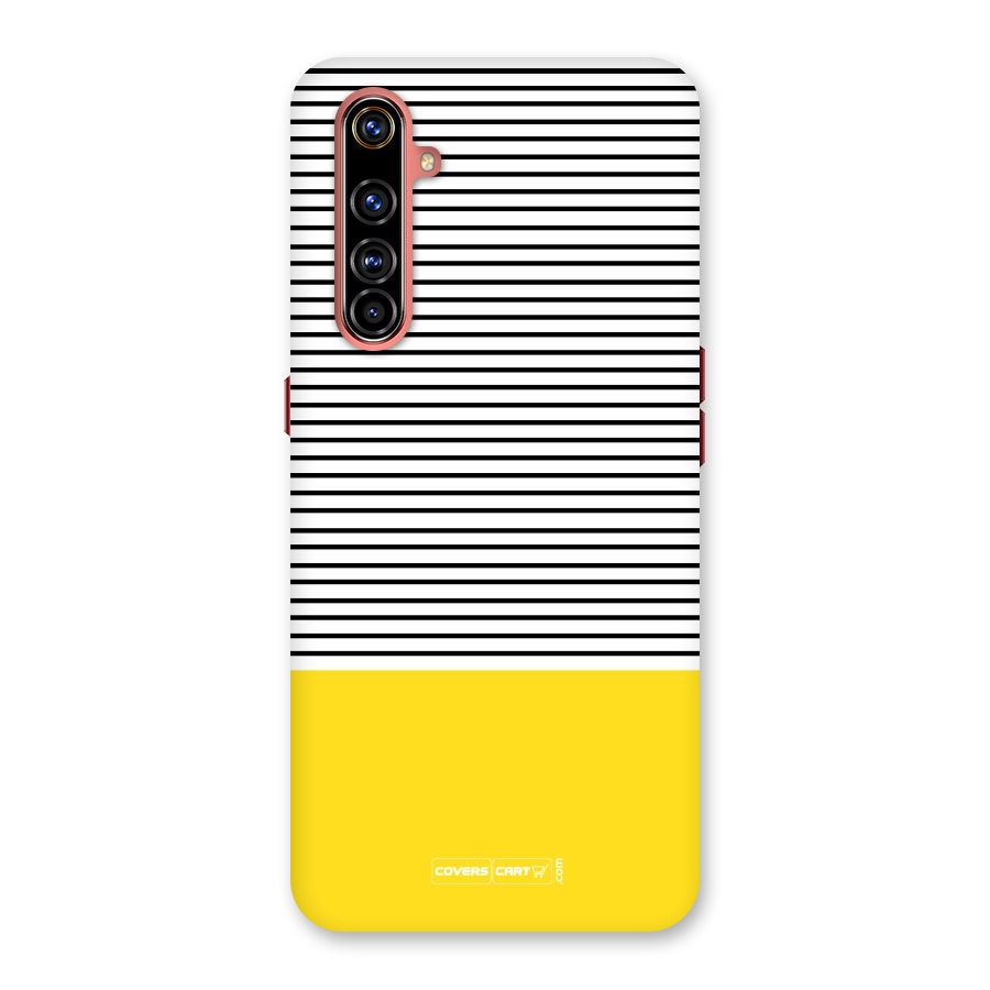 Bright Yellow Stripes Back Case for Realme X50 Pro