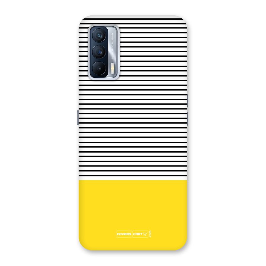 Bright Yellow Stripes Back Case for Realme X7