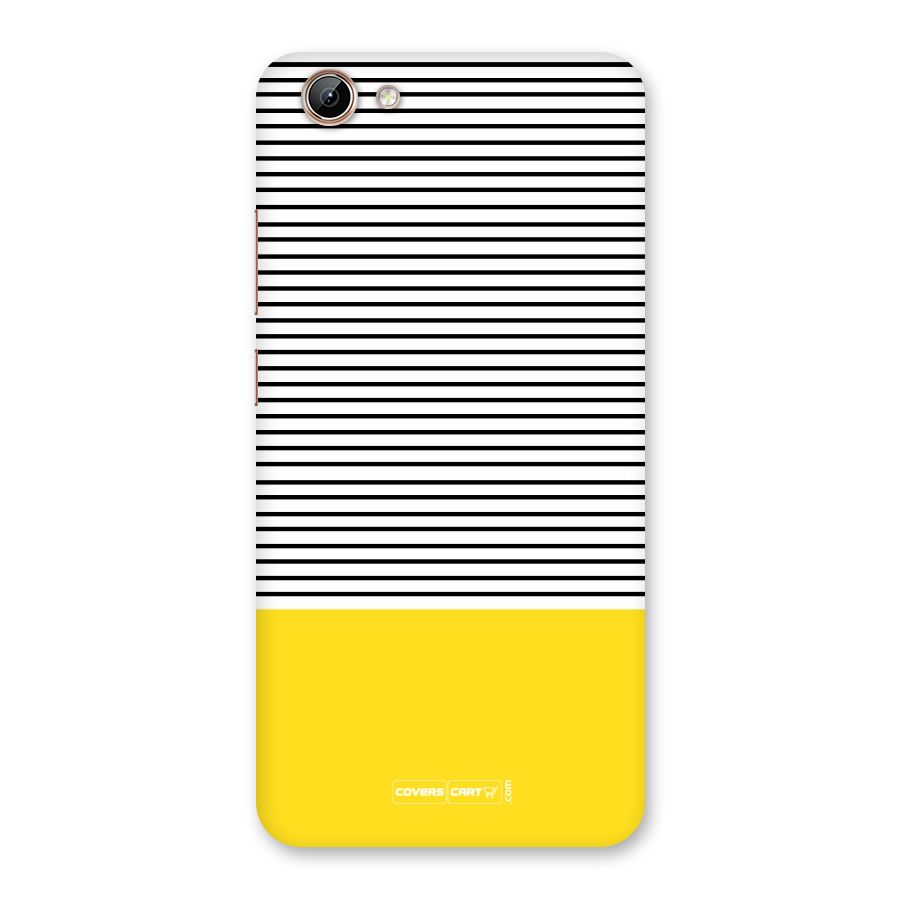 Bright Yellow Stripes Back Case for Vivo Y71i