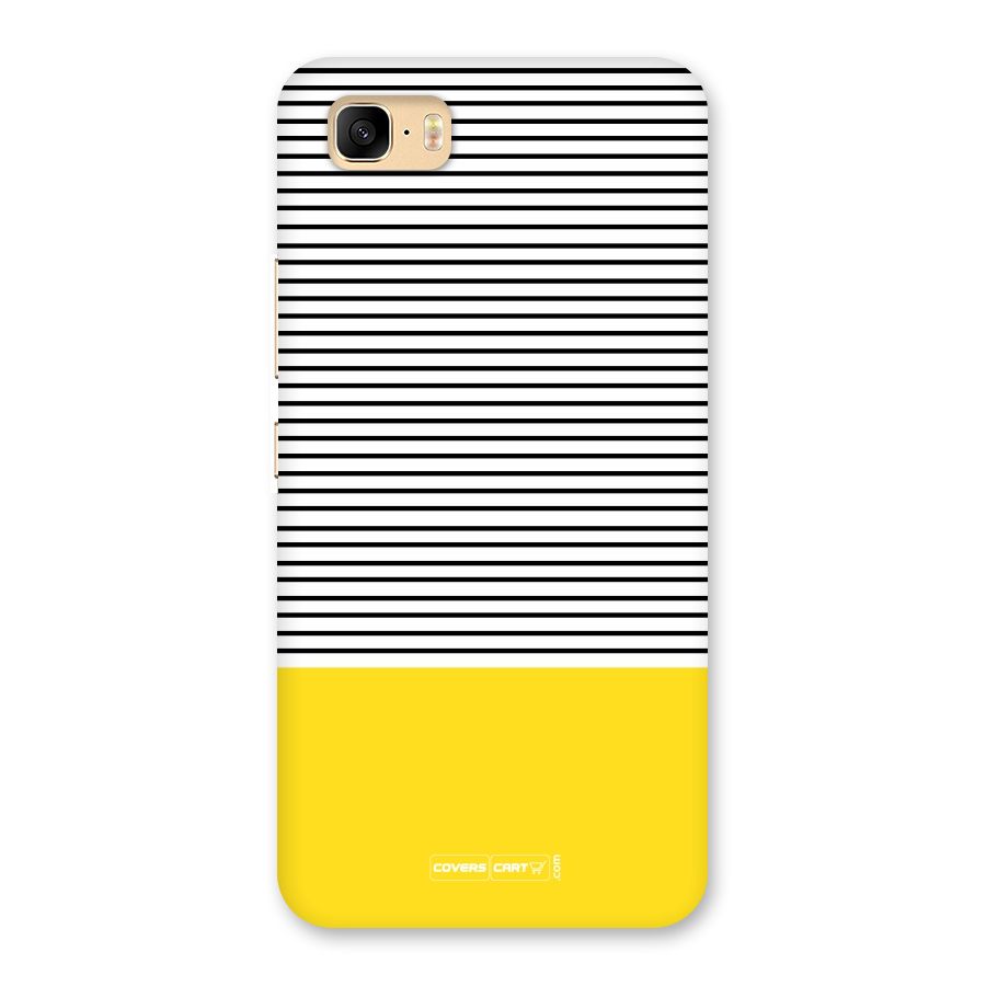 Bright Yellow Stripes Back Case for Zenfone 3s Max