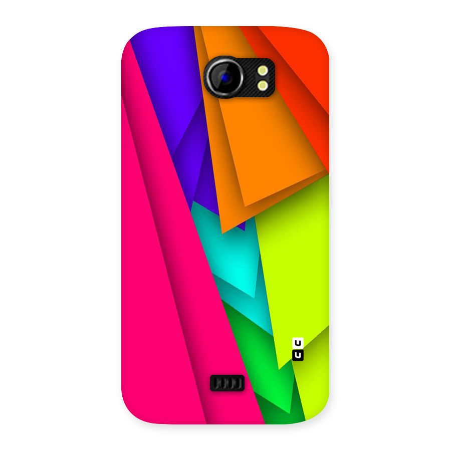 Bring In Colors Back Case for Micromax Canvas 2 A110