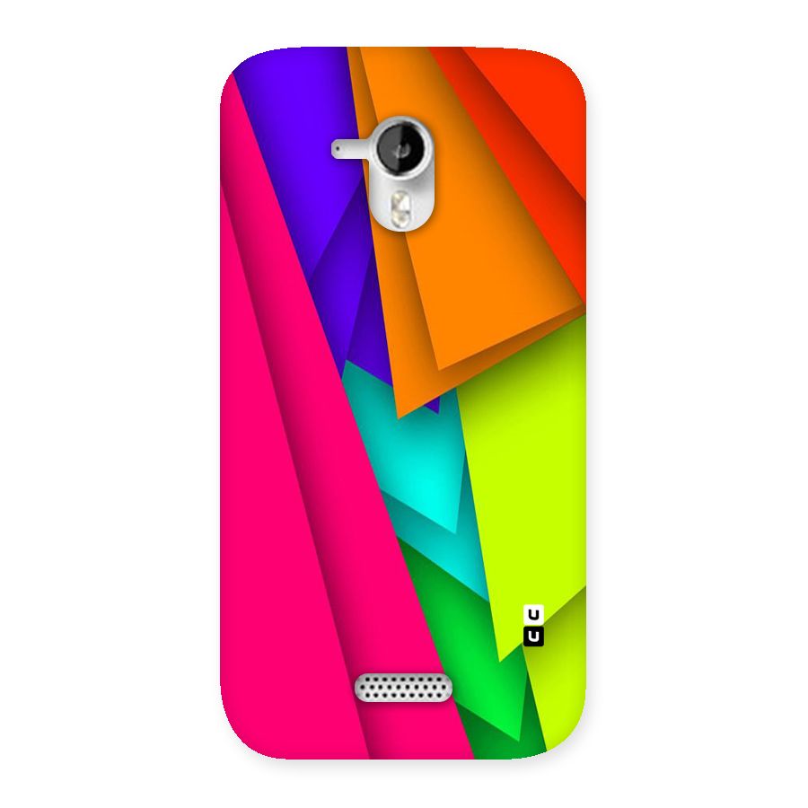 Bring In Colors Back Case for Micromax Canvas HD A116