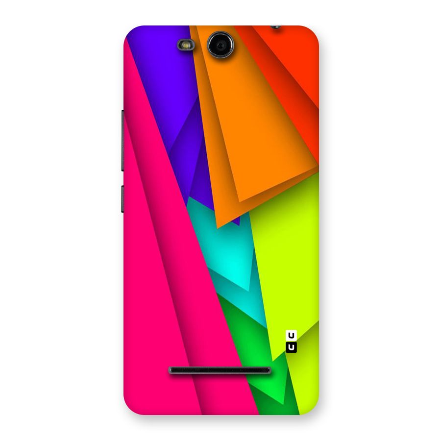 Bring In Colors Back Case for Micromax Canvas Juice 3 Q392