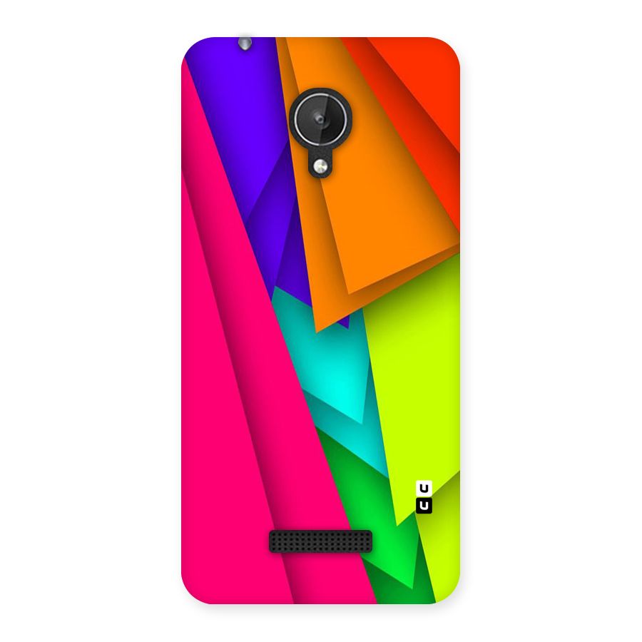 Bring In Colors Back Case for Micromax Canvas Spark Q380