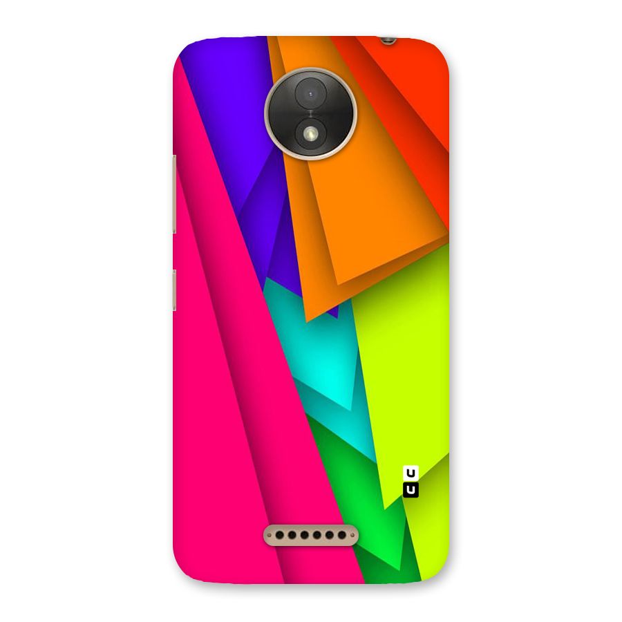 Bring In Colors Back Case for Moto C Plus