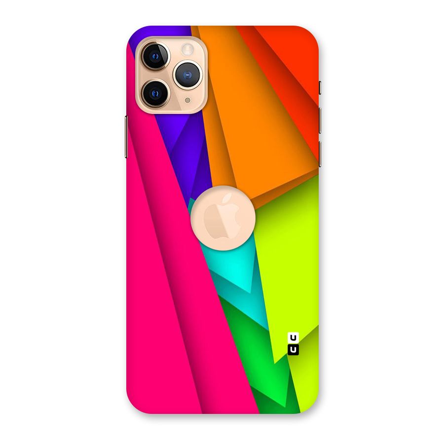 Bring In Colors Back Case for iPhone 11 Pro Max Logo Cut