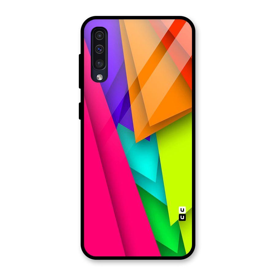 Bring In Colors Glass Back Case for Galaxy A50s