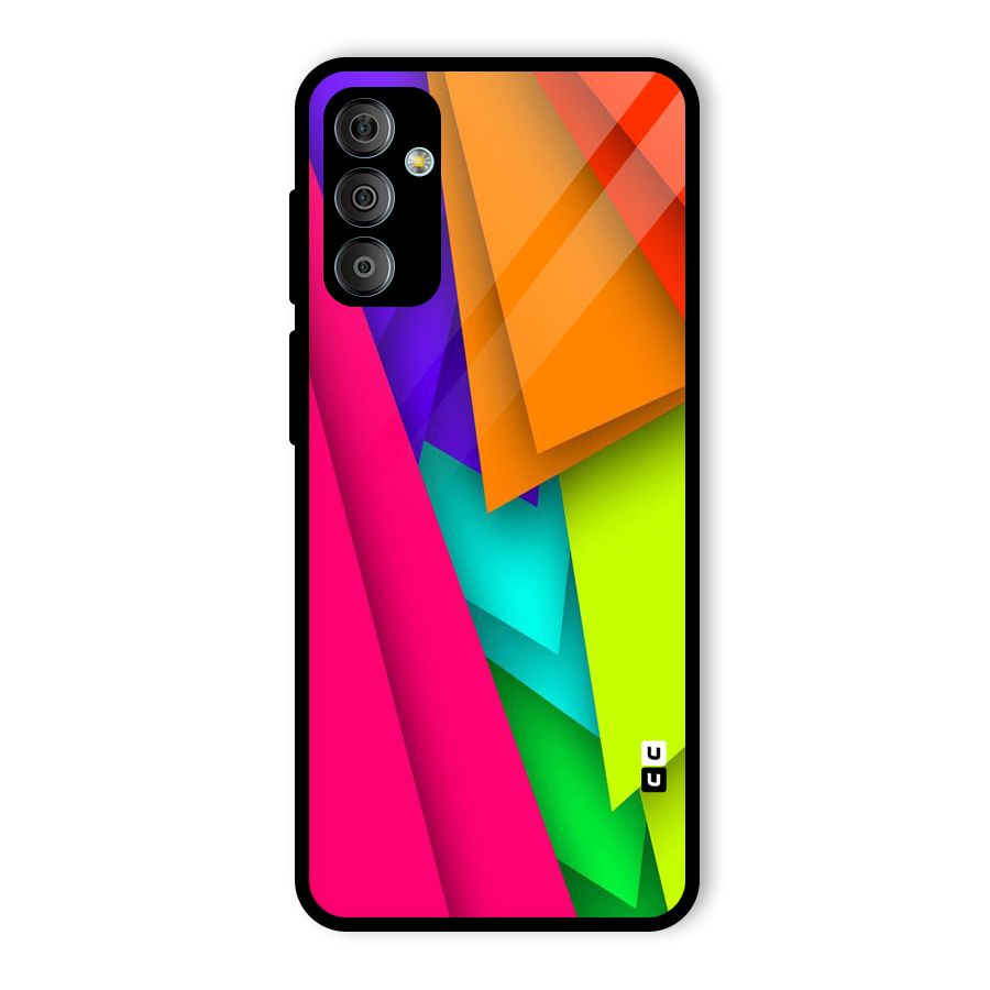 Bring In Colors Glass Back Case for Galaxy F23