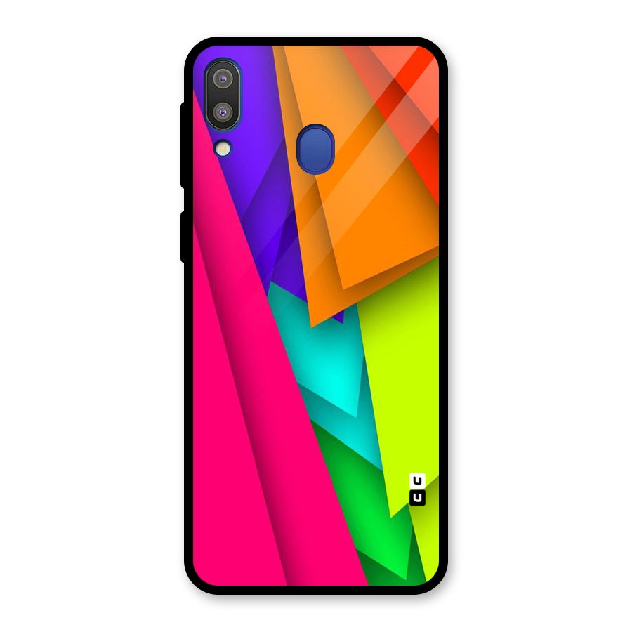 Bring In Colors Glass Back Case for Galaxy M20