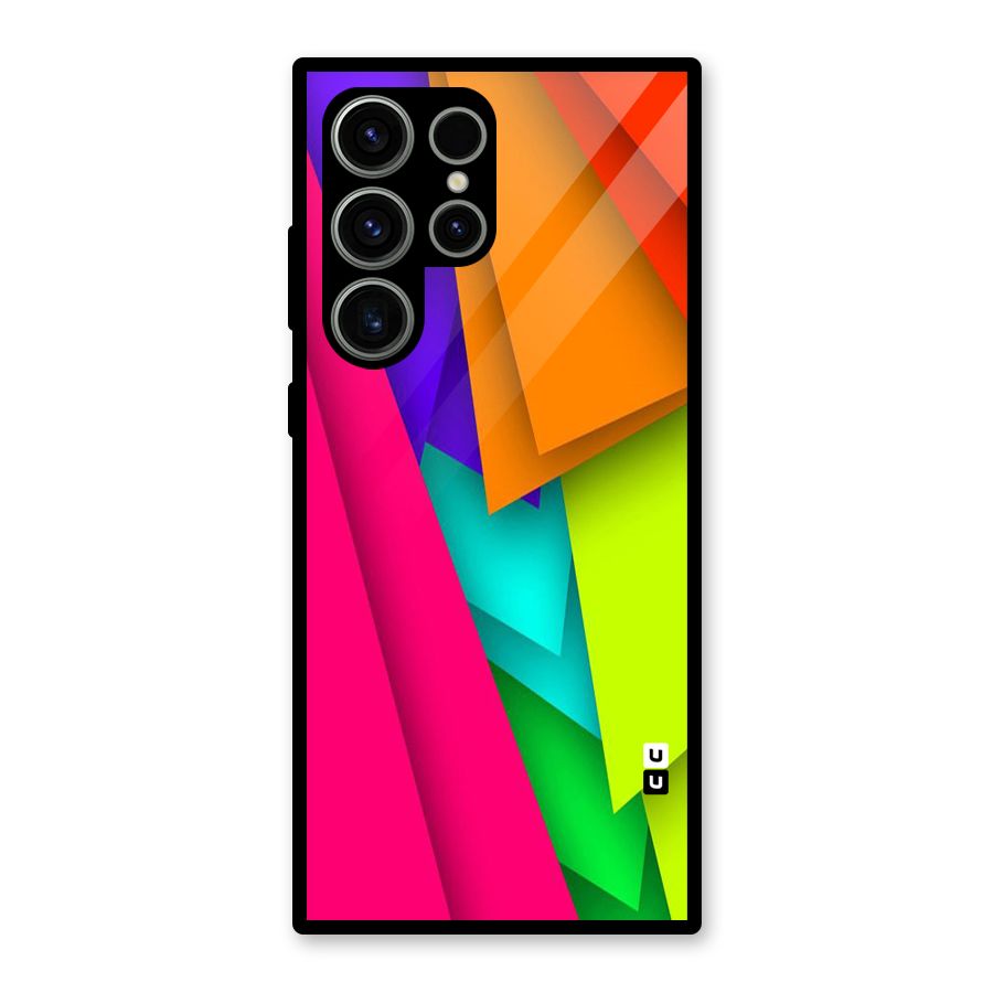Bring In Colors Glass Back Case for Galaxy S23 Ultra