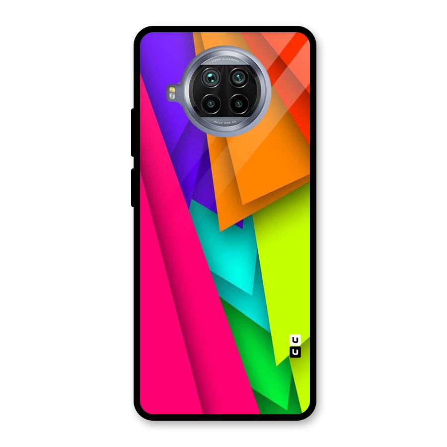 Bring In Colors Glass Back Case for Mi 10i