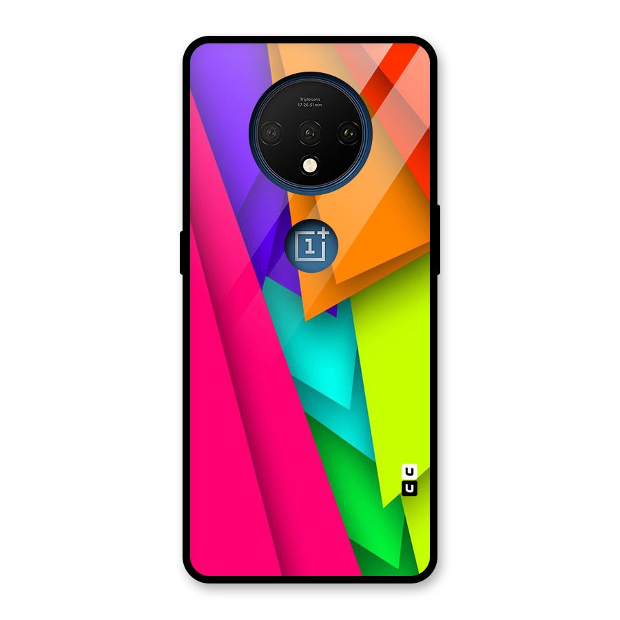 Bring In Colors Glass Back Case for OnePlus 7T