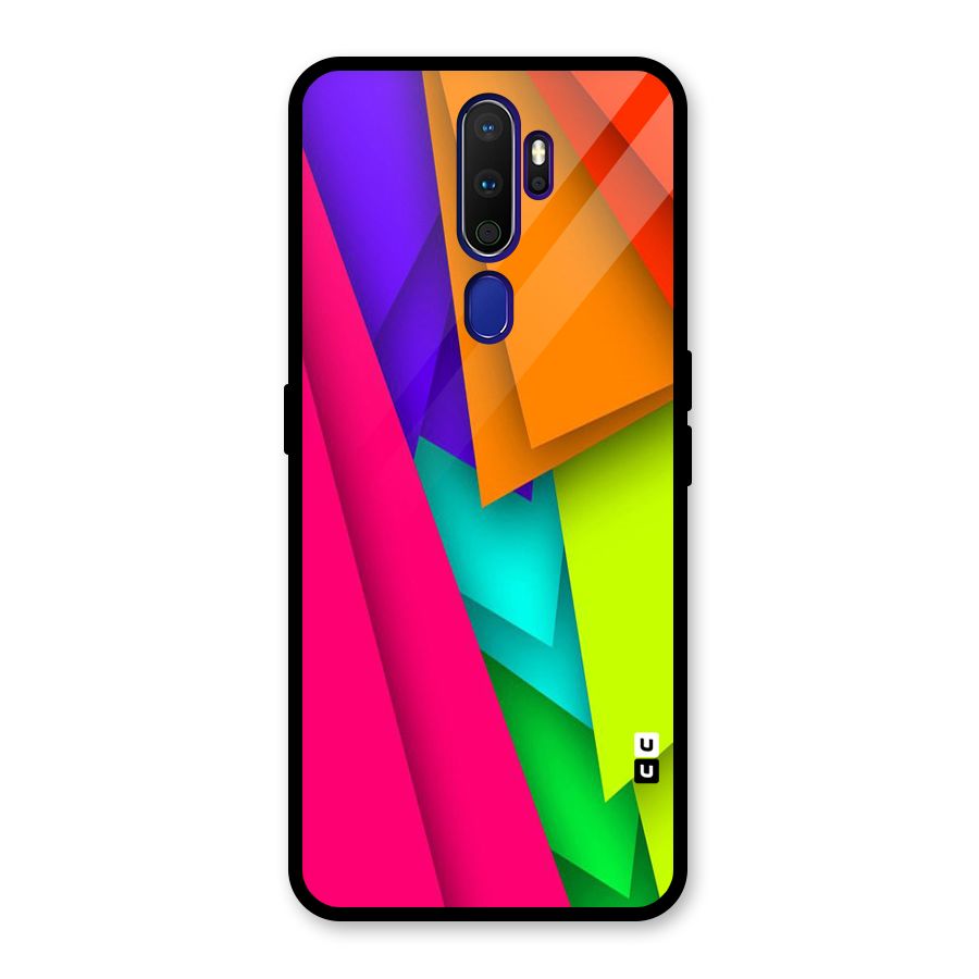 Bring In Colors Glass Back Case for Oppo A9 (2020)